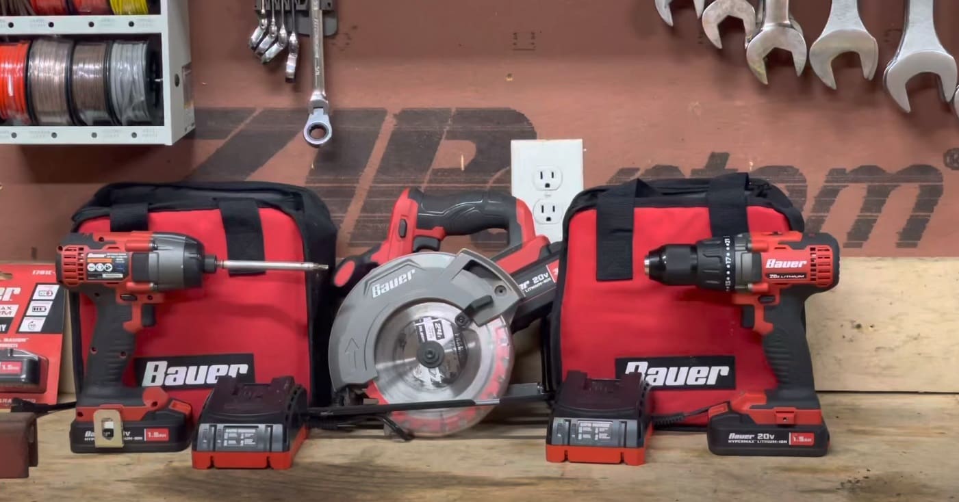 Bauer Tools Website - Premium Power Tools